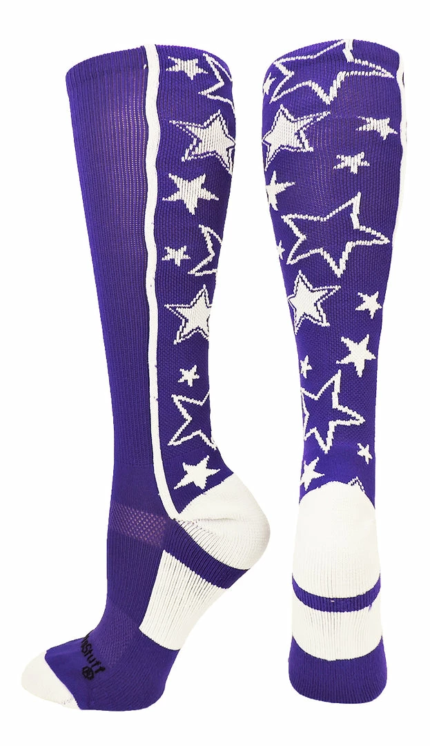 Promo π MadSportsStuff Crazy 𧦠Socks With Stars Over The Calf 𧦠Socks (multiple Colors) β¨ 19 MadSportsStuff Crazy Socks With Stars Over The Calf Socks (multiple Colors)
