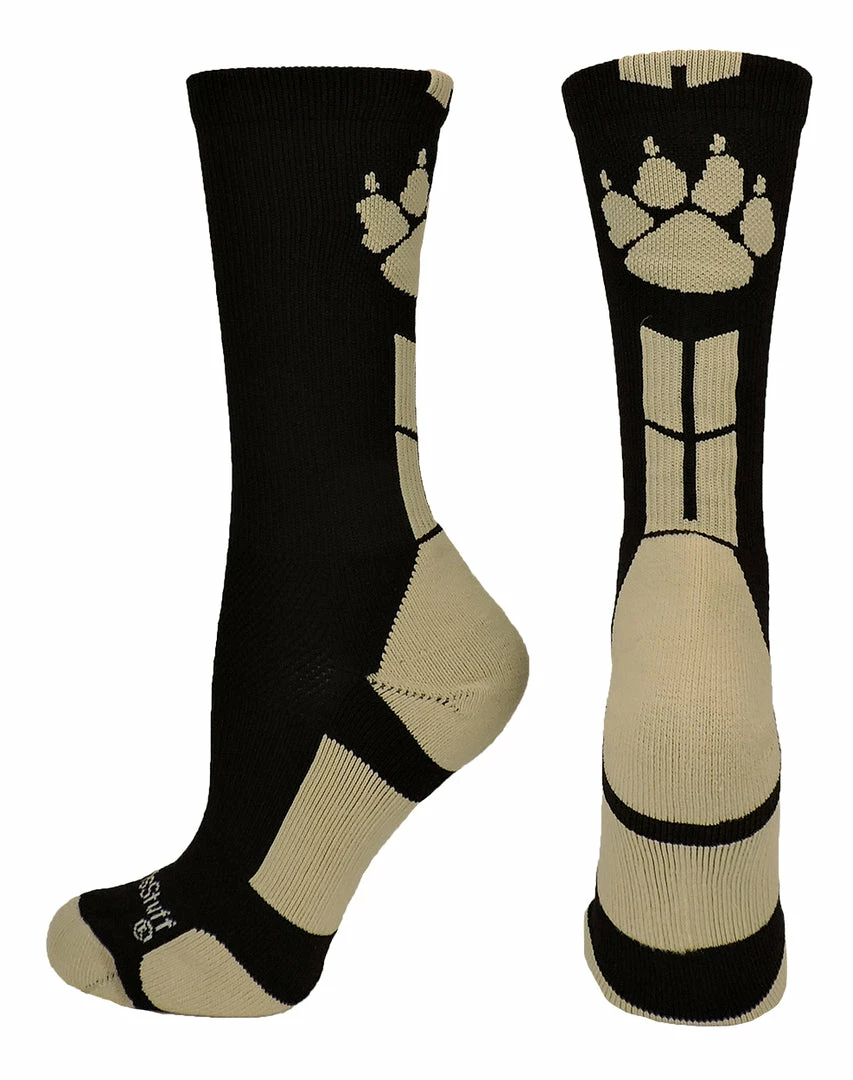 Wholesale ๐ MadSportsStuff Wild Paws Athletic Crew ๐งฆ Socks (multiple Colors) โ๏ธ 12 MadSportsStuff Wild Paws Athletic Crew Socks (multiple Colors)