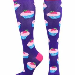 Promo π MadSportsStuff Cupcake 𧦠Socks Over The Calf Length π₯ Softball 𧦠Socks π 9 MadSportsStuff Cupcake Socks Over The Calf Length Softball Socks