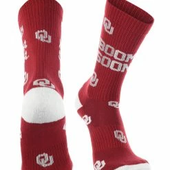 Flash Sale โ๏ธ TCK OU Oklahoma Sooners ๐งฆ Socks Crew Length Sock Mayhem ๐ 7 TCK OU Oklahoma Sooners Socks Crew Length Sock Mayhem