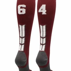 Best Sale ๐ MadSportsStuff Maroon Player ID Custom Number Over The Calf ๐งฆ Socks For ๐ฅ Softball โพ Baseball Football Boys And ๐ง Girls ๐ฅ Softball ๐งฆ Socks ๐ 119 MadSportsStuff Maroon Player ID Custom Number Over The Calf Socks For Softball Baseball Football Boys And Girls Softball Socks