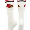 TCK Louisville Cardinals Socks Throwback Tube All Schools