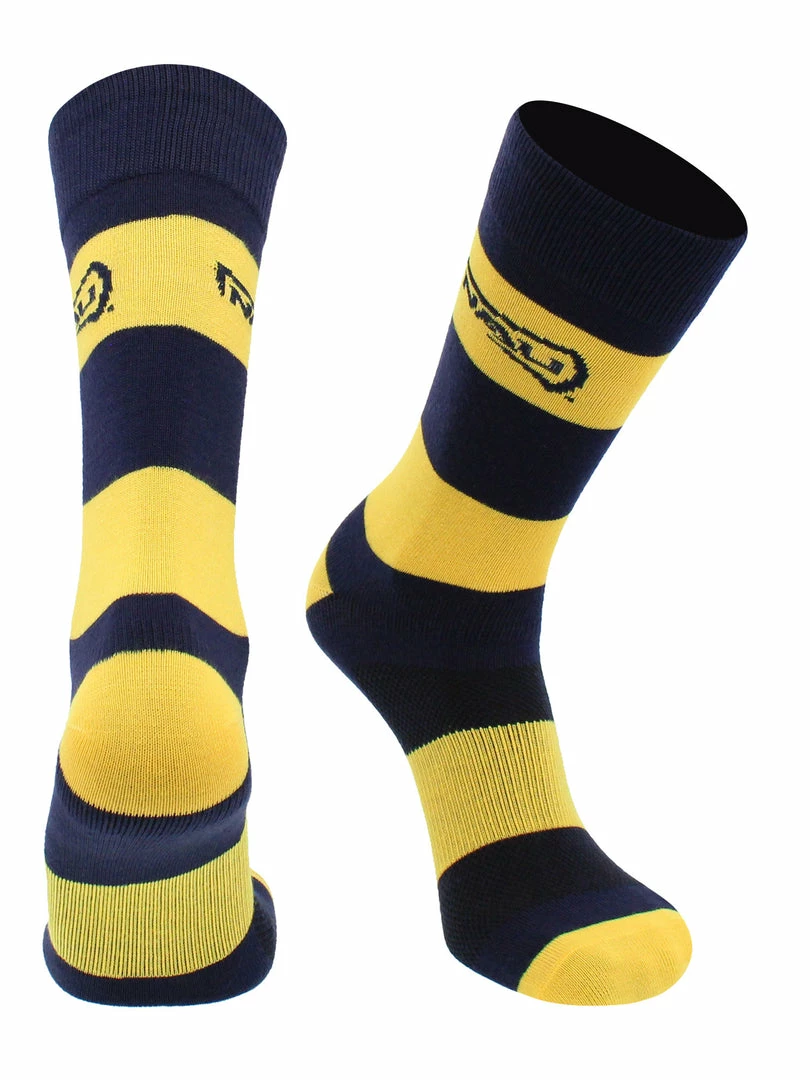 Flash Sale โ๏ธ TCK All Schools NAU Northern Arizona Lumberjacks ๐งฆ Socks Game Day Striped Crew ๐งฆ Socks ๐ 2 TCK All Schools NAU Northern Arizona Lumberjacks Socks Game Day Striped Crew Socks