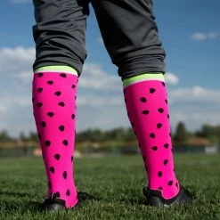 Top 10 ๐ MadSportsStuff Neon Watermelon Athletic Over The Calf ๐งฆ Socks ๐ 12 MadSportsStuff Neon Watermelon Athletic Over The Calf Socks