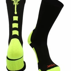 TCK Midline Lacrosse Logo Crew Socks