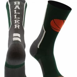 Flash Sale ๐คฉ MadSportsStuff Baller ๐ Basketball ๐งฆ Socks With ๐ Basketball Logo Crew Length ๐งจ 20 MadSportsStuff Baller Basketball Socks With Basketball Logo Crew Length