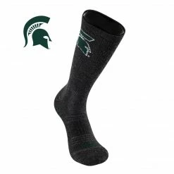 All Schools TCK Michigan State University Spartans Socks - Pure Merino Wool - Far Trek