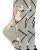 WHD Whippet Socks For Women Gift For Dog Lovers Crazy Socks - Crew