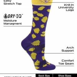Deals ๐ TCK All Schools Northern Iowa Panthers ๐งฆ Socks ๐ฉ Womens Savage Crew ๐งฆ Socks โญ 7 TCK All Schools Northern Iowa Panthers Socks Womens Savage Crew Socks