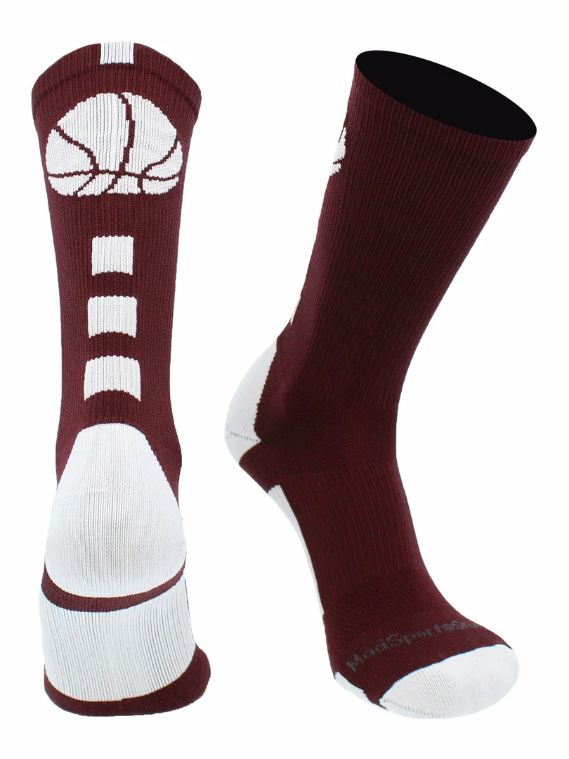 Best deal ๐ MadSportsStuff ๐ Basketball ๐งฆ Socks For Boys, ๐ง Girls, Men, ๐ฉ Women- Athletic Crew ๐งฆ Socks - Youth And Adult Sizes -Made In The USA ๐งจ 20 MadSportsStuff Basketball Socks For Boys, Girls, Men, Women- Athletic Crew Socks - Youth And Adult Sizes -Made In The USA