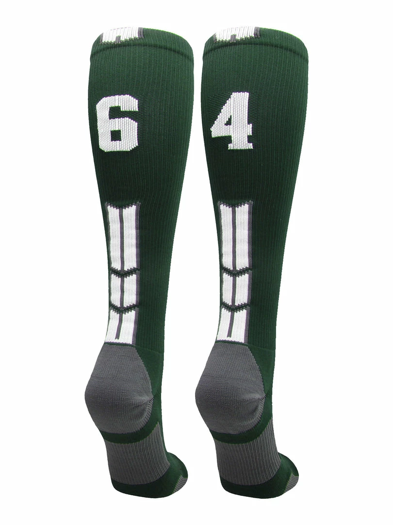 Best reviews of 🤩 MadSportsStuff Dark Green Player ID Custom Number Over The Calf 🧦 Socks For 🥎 Softball ⚾ Baseball Football Boys And 👧 Girls 🥎 Softball 🧦 Socks 🧨 16 MadSportsStuff Dark Green Player ID Custom Number Over The Calf Socks For Softball Baseball Football Boys And Girls Softball Socks