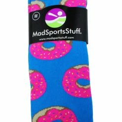MadSportsStuff Donut Socks With Pink Frosting And Sprinkles