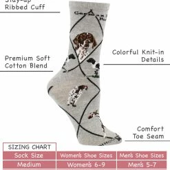 Best deal 🤩 WHD German Shorthaired Pointer 🧦 Socks For 👩 Women Gift For 🐶 Dog Lovers Crazy 🧦 Socks - Crew 💯 6 WHD German Shorthaired Pointer Socks For Women Gift For Dog Lovers Crazy Socks - Crew