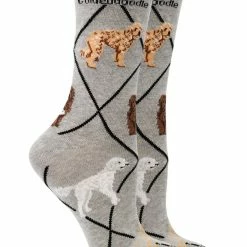 WHD Goldendoodle Socks For Women Gift For Dog Lovers