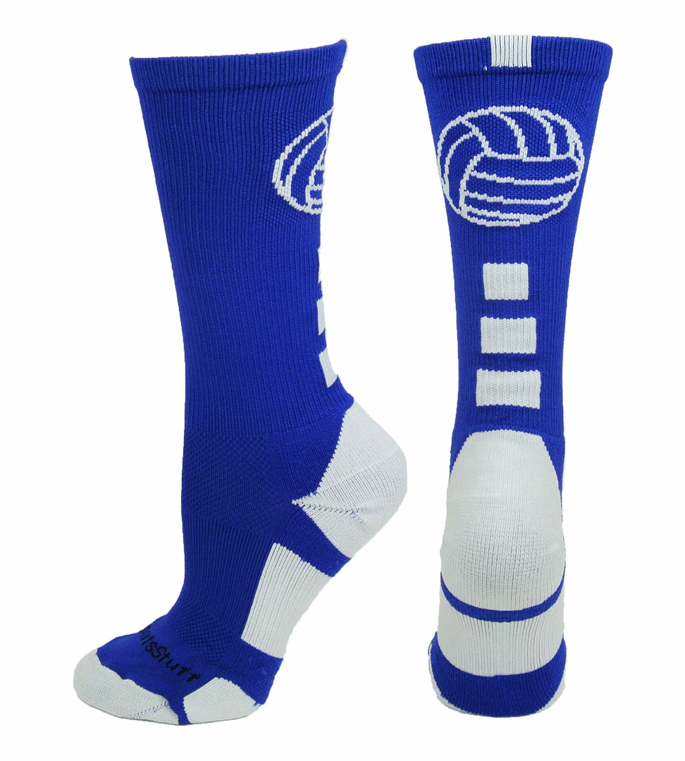 Coupon ๐ MadSportsStuff Volleyball ๐งฆ Socks For ๐ง Girls, ๐ฉ Women & Teens In Crew Length โจ 8 MadSportsStuff Volleyball Socks For Girls, Women & Teens In Crew Length