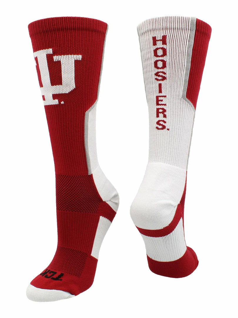Best deal โ TCK Indiana Hoosiers ๐งฆ Socks Perimeter Crew ๐ 3 TCK Indiana Hoosiers Socks Perimeter Crew