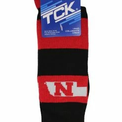 Top 10 ⭐ TCK All Schools Nebraska Cornhuskers 🧦 Socks Game Day Striped Crew 🧦 Socks ❤️ 8 TCK All Schools Nebraska Cornhuskers Socks Game Day Striped Crew Socks