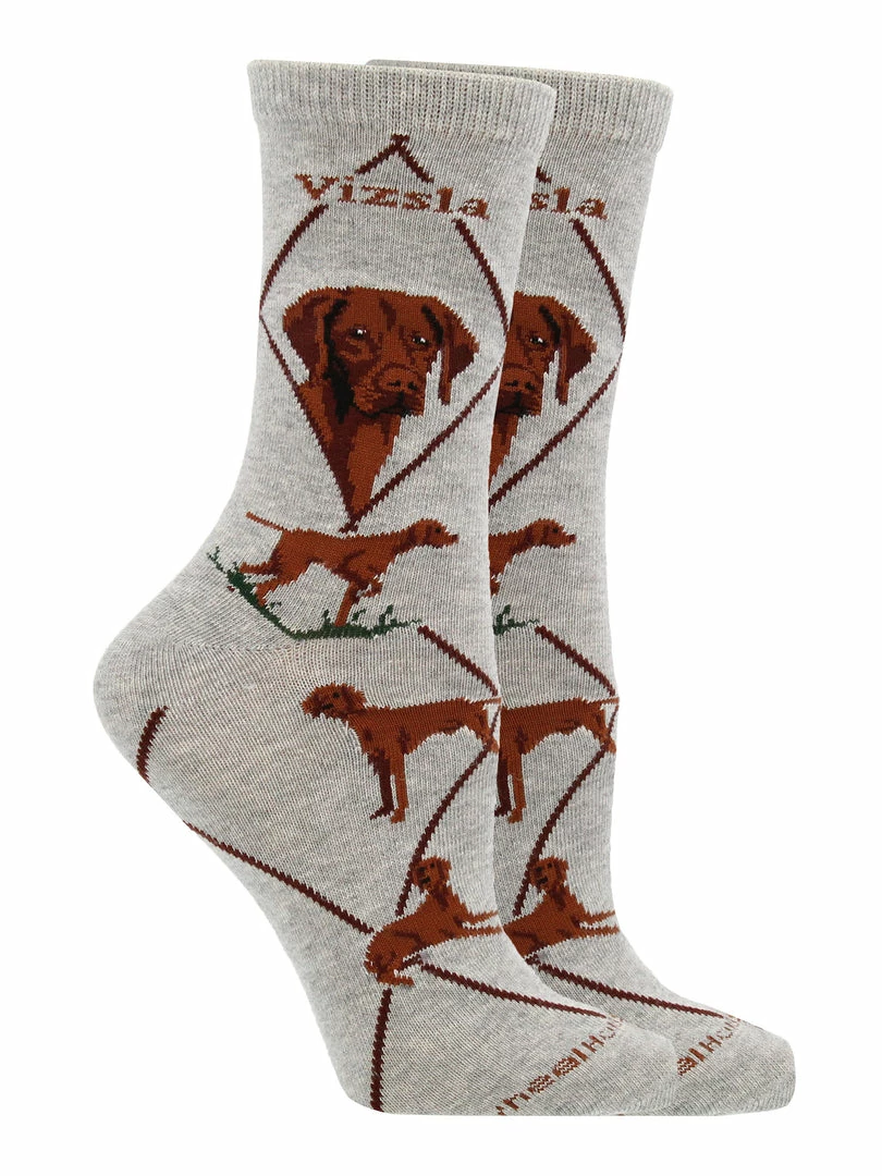 Wholesale ๐ WHD Vizsla ๐งฆ Socks For ๐ฉ Women Gift For ๐ Dog Lovers ๐ 1 WHD Vizsla Socks For Women Gift For Dog Lovers