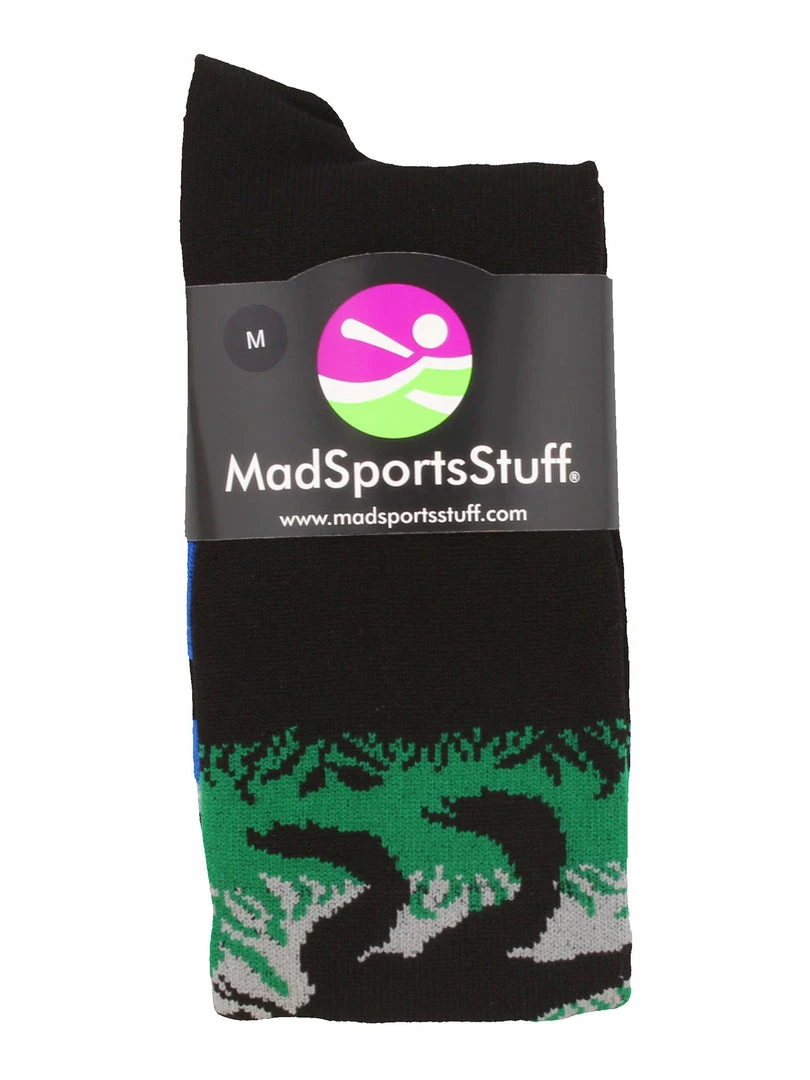 Budget 😍 MadSportsStuff Soccer 🧦 Socks Wild T-Rex Dinosaur 🧦 Socks Over The Calf ⭐ 2 MadSportsStuff Soccer Socks Wild T-Rex Dinosaur Socks Over The Calf