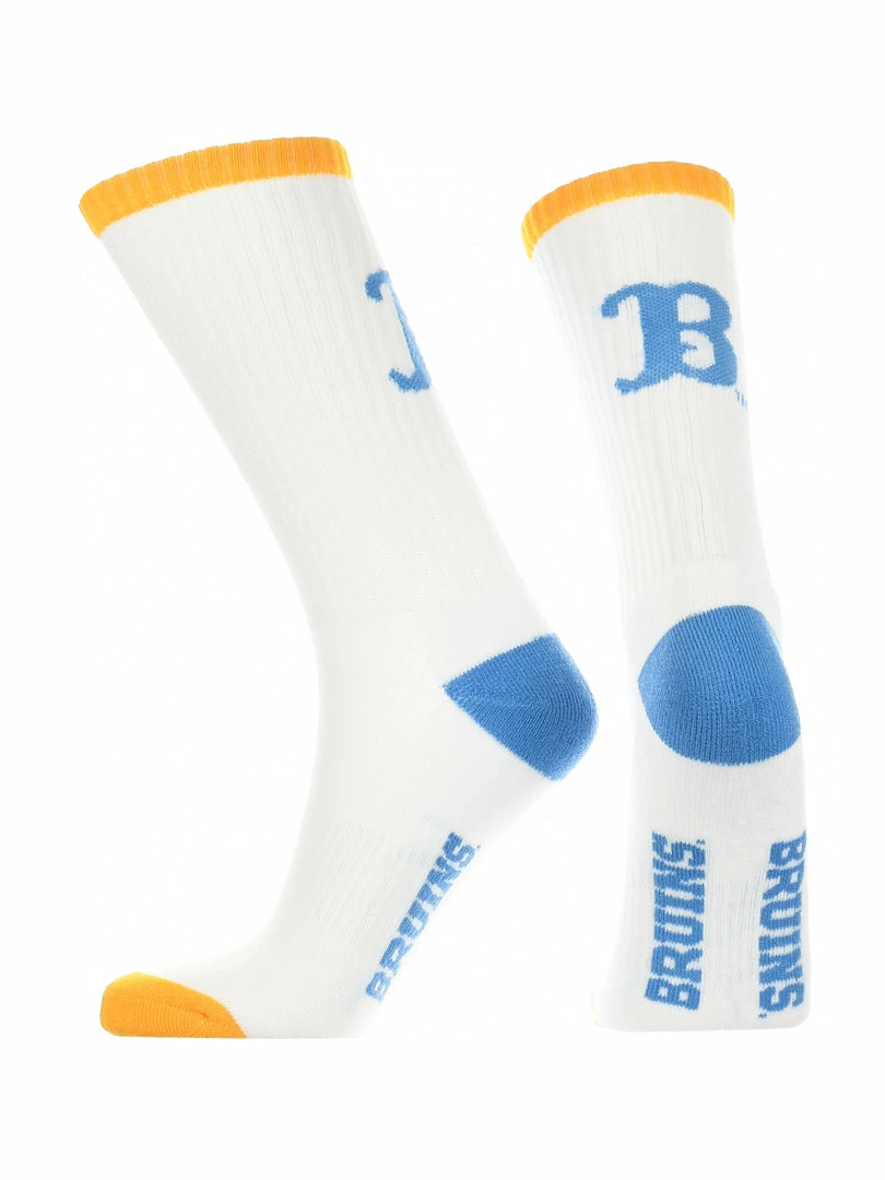 Best reviews of ๐งจ TCK UCLA Bruins ๐งฆ Socks Basic Crew White ๐งฆ Socks ๐ 2 TCK UCLA Bruins Socks Basic Crew White Socks
