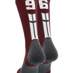 Cheap ๐ MadSportsStuff Maroon Player ID Custom Number Crew ๐งฆ Socks For ๐ Basketball Lacrosse Volleyball Boys And ๐ง Girls Volleyball ๐งฆ Socks ๐ฅ 137 MadSportsStuff Maroon Player ID Custom Number Crew Socks For Basketball Lacrosse Volleyball Boys And Girls Volleyball Socks