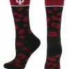 TCK All Schools Indiana Hoosiers Socks Womens Savage Crew Socks