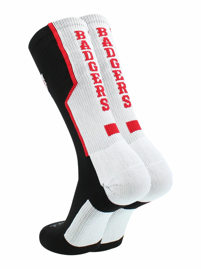 Cheap ๐คฉ TCK Wisconsin Badgers ๐งฆ Socks Perimeter Crew โ๏ธ 2 TCK Wisconsin Badgers Socks Perimeter Crew