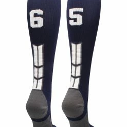 Best Sale ๐คฉ MadSportsStuff Navy Player ID Custom Number Over The Calf ๐งฆ Socks For ๐ฅ Softball โพ Baseball Football Boys And ๐ง Girls โจ 124 MadSportsStuff Navy Player ID Custom Number Over The Calf Socks For Softball Baseball Football Boys And Girls