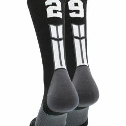 Outlet ๐งจ MadSportsStuff Black Player ID Custom Number Crew ๐งฆ Socks For ๐ Basketball Lacrosse Volleyball Boys And ๐ง Girls Volleyball ๐งฆ Socks ๐ฏ 204 MadSportsStuff Black Player ID Custom Number Crew Socks For Basketball Lacrosse Volleyball Boys And Girls Volleyball Socks