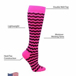 Best reviews of ๐ TCK ๐ฅ Softball ๐งฆ Socks Krazisox Chevron Striped Over The Calf ๐งฆ Socks ๐ 13 TCK Softball Socks Krazisox Chevron Striped Over The Calf Socks