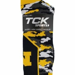 TCK Michigan Wolverines Socks Woodland Camo Crew