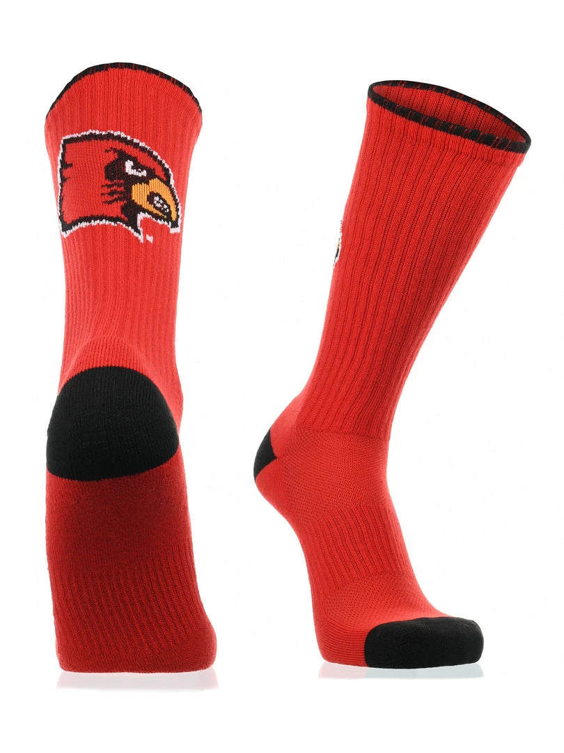 Wholesale โค๏ธ TCK Louisville Cardinals ๐งฆ Socks Campus Legend Crew Length All Schools ๐ 4 TCK Louisville Cardinals Socks Campus Legend Crew Length All Schools