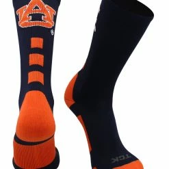 TCK All Schools Auburn Tigers Socks Baseline Crew
