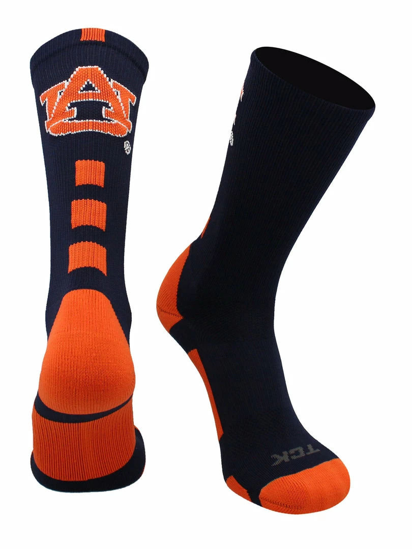 Cheapest 🥰 TCK All Schools Auburn Tigers 🧦 Socks Baseline Crew ❤️ 1 TCK All Schools Auburn Tigers Socks Baseline Crew