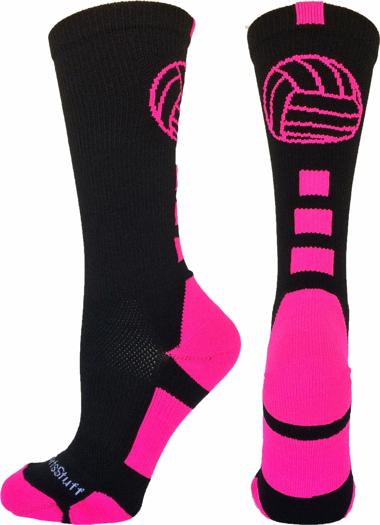 Coupon ๐ MadSportsStuff Volleyball ๐งฆ Socks For ๐ง Girls, ๐ฉ Women & Teens In Crew Length โจ 6 MadSportsStuff Volleyball Socks For Girls, Women & Teens In Crew Length