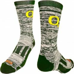 TCK NCAA Oregon Ducks Socks O Heathered Crew All Schools
