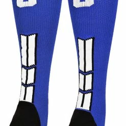 Brand new ๐ฅฐ MadSportsStuff Royal Player ID Custom Number Over The Calf ๐งฆ Socks For ๐ฅ Softball โพ Baseball Football Boys And ๐ง Girls ๐ 197 MadSportsStuff Royal Player ID Custom Number Over The Calf Socks For Softball Baseball Football Boys And Girls