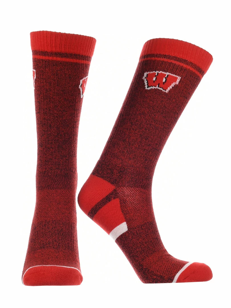 New ๐ TCK Wisconsin Badgers ๐งฆ Socks Victory Parade Crew Length All Schools ๐ 1 TCK Wisconsin Badgers Socks Victory Parade Crew Length All Schools