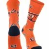 TCK All Schools Auburn Tigers Socks Crew Length Sock Mayhem