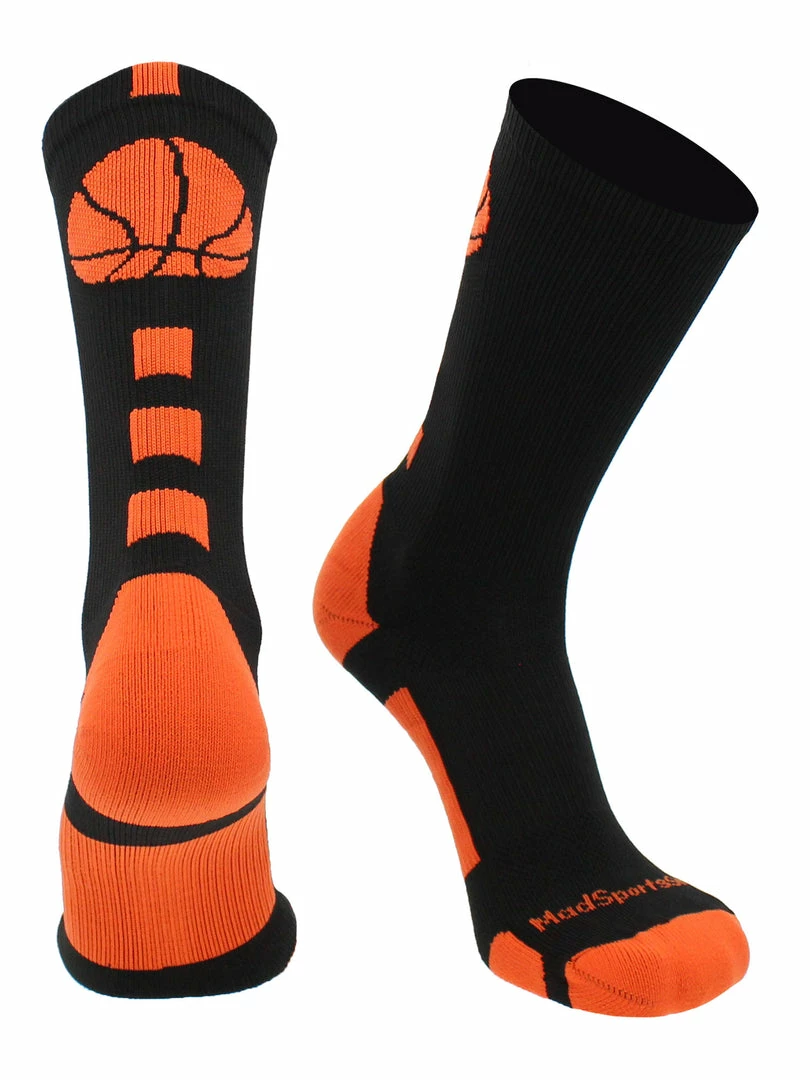 Best Sale โค๏ธ MadSportsStuff ๐ Basketball ๐งฆ Socks For Boys, ๐ง Girls, Men, ๐ฉ Women- Athletic Crew ๐งฆ Socks - Youth And Adult Sizes -Made In The USA ๐ 13 MadSportsStuff Basketball Socks For Boys, Girls, Men, Women- Athletic Crew Socks - Youth And Adult Sizes -Made In The USA