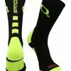 TCK All Schools NCAA Oregon Ducks Socks Baseline Crew