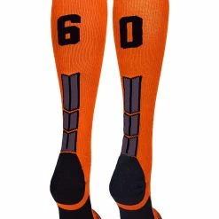 Best Sale ๐ MadSportsStuff ๐ฅ Softball ๐งฆ Socks Orange And Black Player ID Custom Number Over The Calf ๐งฆ Socks For ๐ฅ Softball โพ Baseball Football Boys And ๐ง Girls โญ 125 MadSportsStuff Softball Socks Orange And Black Player ID Custom Number Over The Calf Socks For Softball Baseball Football Boys And Girls