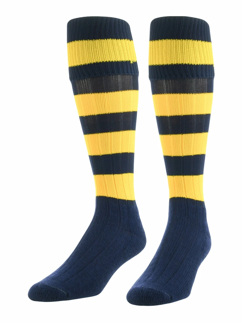 Best deal ๐งจ TCK Hoop Rugby ๐งฆ Socks With Stripes For Men Soccer ๐งฆ Socks ๐ 16 TCK Hoop Rugby Socks With Stripes For Men Soccer Socks