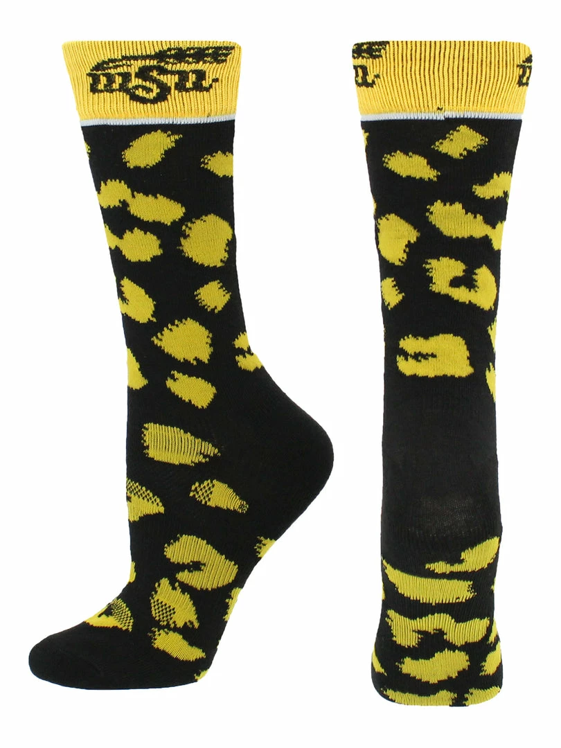 Best deal ๐ TCK Wichita State Shockers ๐งฆ Socks ๐ฉ Womens Savage Crew ๐งฆ Socks All Schools โค๏ธ 1 TCK Wichita State Shockers Socks Womens Savage Crew Socks All Schools