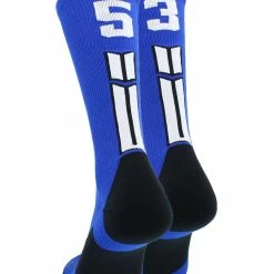 Flash Sale ๐ MadSportsStuff Volleyball ๐งฆ Socks Royal Player ID Custom Number Crew ๐งฆ Socks For ๐ Basketball Lacrosse Volleyball Boys And ๐ง Girls โจ 130 MadSportsStuff Volleyball Socks Royal Player ID Custom Number Crew Socks For Basketball Lacrosse Volleyball Boys And Girls