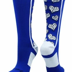 MadSportsStuff Volleyball Socks Crazy Love Volleyball Hearts Crew Socks