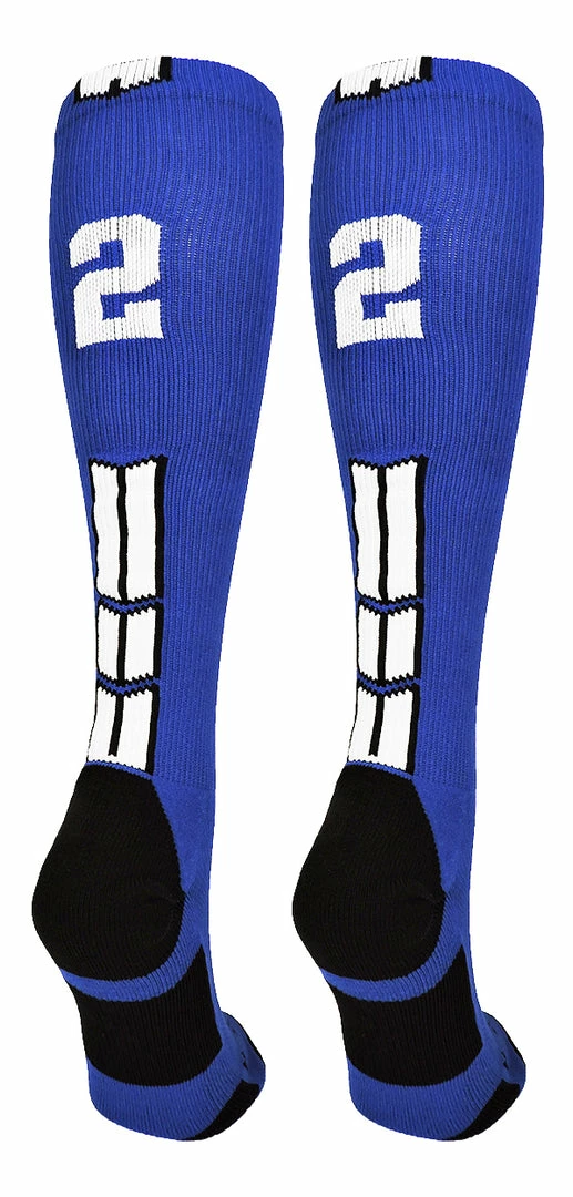 Best Sale ๐ MadSportsStuff โพ Baseball ๐งฆ Socks Royal Player ID Custom Number Over The Calf ๐งฆ Socks For ๐ฅ Softball โพ Baseball Football Boys And ๐ง Girls ๐ 79 MadSportsStuff Baseball Socks Royal Player ID Custom Number Over The Calf Socks For Softball Baseball Football Boys And Girls