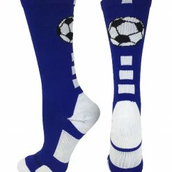 MadSportsStuff Soccer Ball Athletic Crew Socks (multiple Colors)