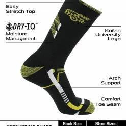 Brand new ๐ TCK All Schools Wichita State Shockers ๐งฆ Socks Wichita State University Shockers Champion Crew ๐งฆ Socks ๐ฅ 7 TCK All Schools Wichita State Shockers Socks Wichita State University Shockers Champion Crew Socks