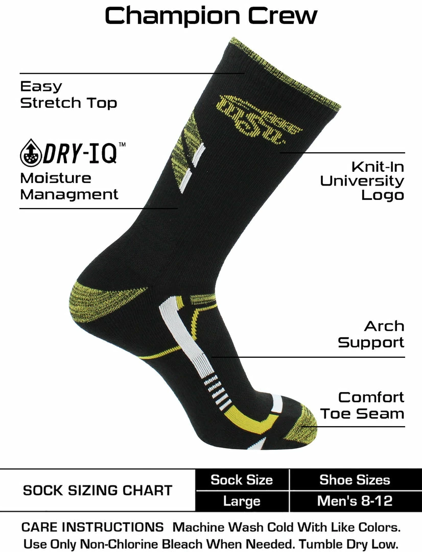 Brand new ๐ TCK All Schools Wichita State Shockers ๐งฆ Socks Wichita State University Shockers Champion Crew ๐งฆ Socks ๐ฅ 3 TCK All Schools Wichita State Shockers Socks Wichita State University Shockers Champion Crew Socks